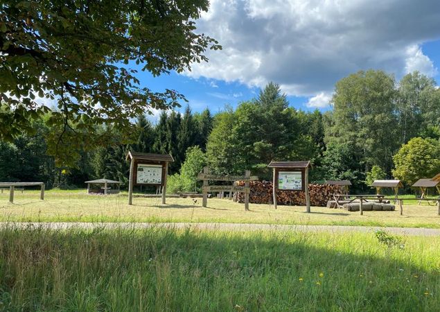 Rastplatz bei Reiersdorf, Foto: Alena Lampe, Lizenz: Amt Burg (Spreewald)