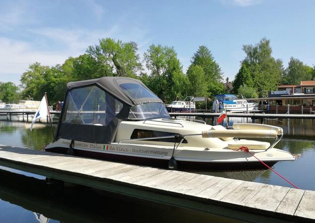 da Vinci - Motorboot, Foto: Anke Treichel, Lizenz: G. Sifidis