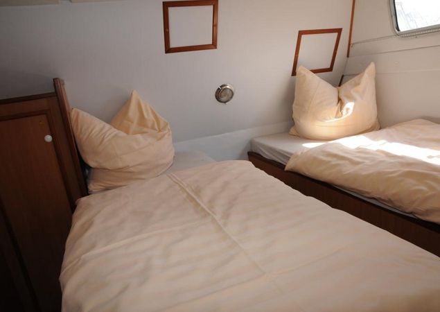 Doppelbettkabine, Foto: Revier Charter