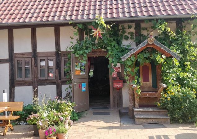 ...hier wohnt der Weihnachtsmann, Foto: Weihnachtshaus