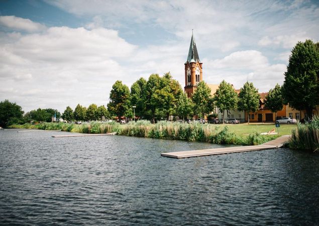Kirche Maria Meeresstern Werder (Havel), Foto: Steven Ritzer, Lizenz: Tourismusverband Havelland e.V.