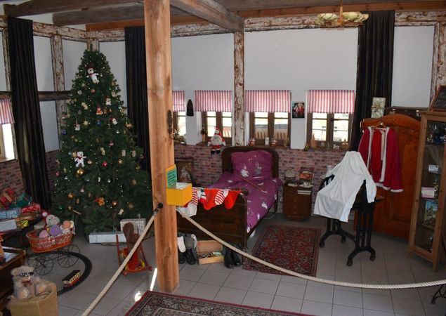 ...hier wohnt der Weihnachtsmann,, Foto: Elke Schmälzle