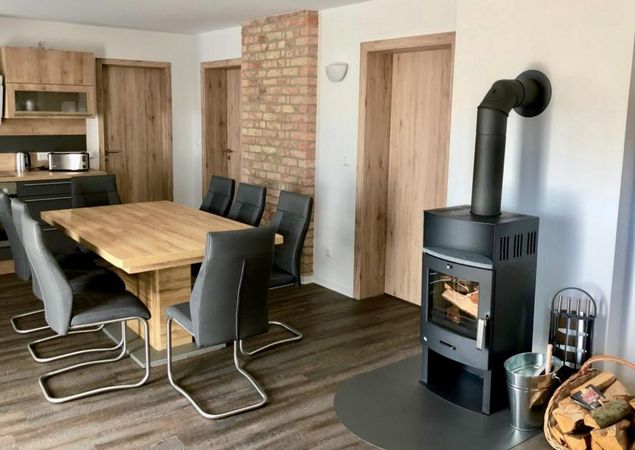 Ferienwohnung Familienglück - Kueche,Essbereich, Foto: René Heinitz, Lizenz: René Heinitz
