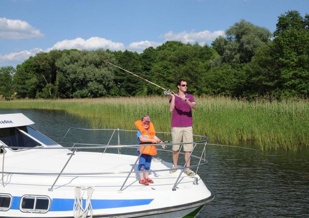 Angeln an Bord, Foto: Revier Charter