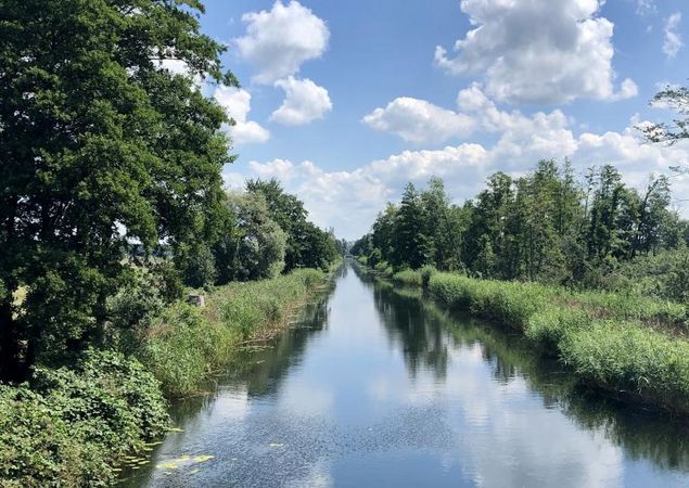 Kanal im Rhinluch, Foto: Itta Olaj, Lizenz: TV Ruppiner Seenland