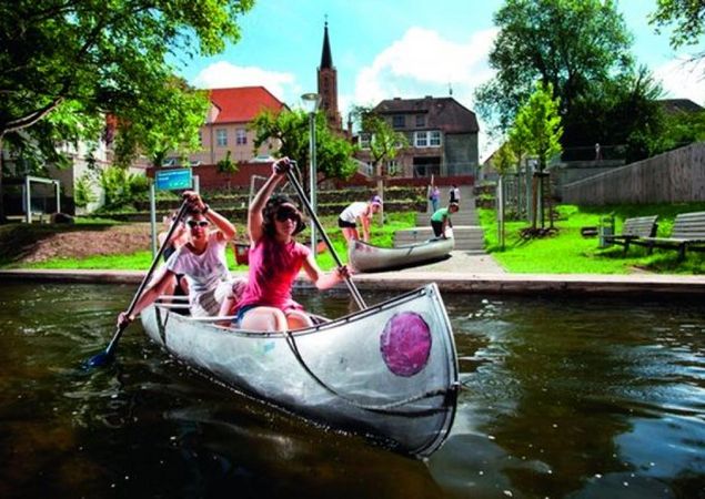 Wasserwanderrastplatz in Fürstenberg/Havel