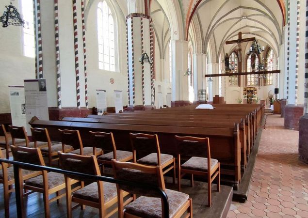 St. Marien-Kirche Gransee – Innen, Foto: Anke Treichel, Lizenz: REGiO-Nord mbH