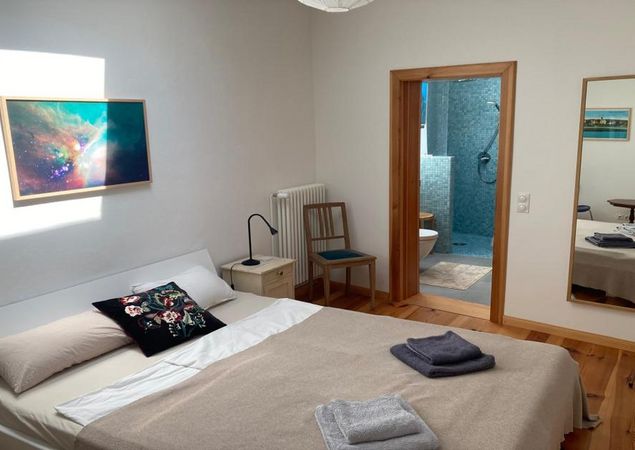 Haus Friedolin - Schlafzimmer EG rechts, Foto: Stefan Klotzbach, Lizenz: Stefan Klotzbach