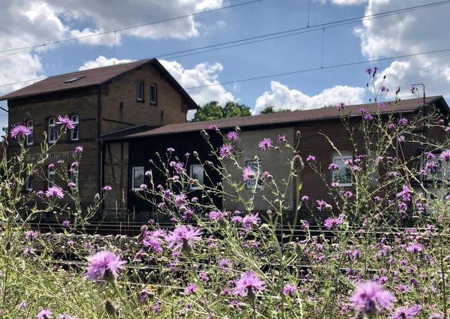 Bahnhof Paulinenaue, Foto: Itta Olaj, Lizenz: TV Ruppiner Seenland