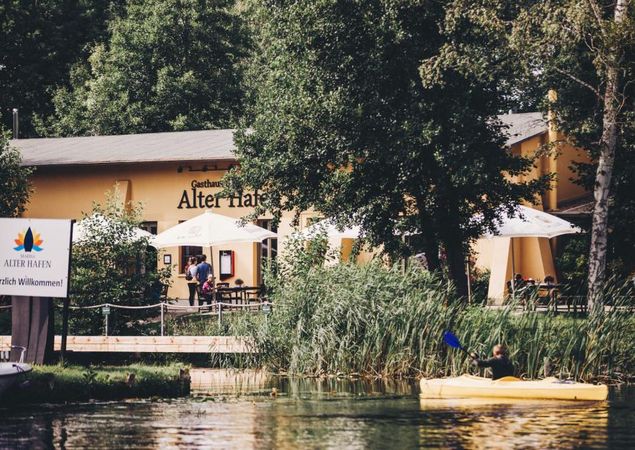 Außenansicht, Foto: Iris Woldt, Lizenz: Alter Hafen
