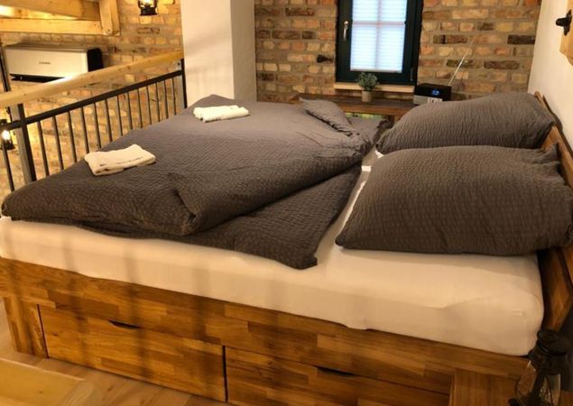 Ferienwohnung Heuboden - Schlafempore, Foto: René Heinitz, Lizenz: René Heinitz