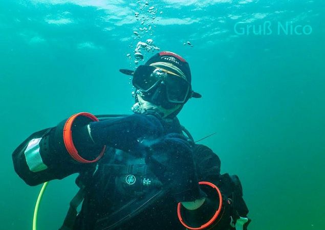 Unter Wasser, Foto: Tauchbasis Stechlin, Lizenz: Tauchbasis Stechlin