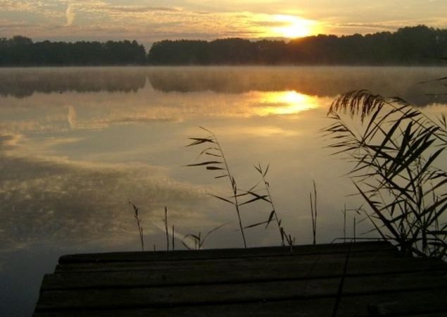 Sonnenuntergang über dem Wandlitzsee, Foto: ., Lizenz: Naturpark Barnim e.V Sonnenuntergang über dem Wandlitzsee, Foto: ., Lizenz: Naturpark Barnim e.V