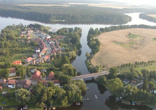 Luftbild Priepert, , Foto: Giesenberg