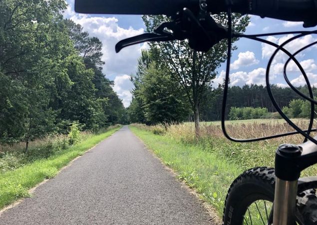 Radweg Stille Pauline, Foto: Itta Olaj, Lizenz: TV Ruppiner Seenland