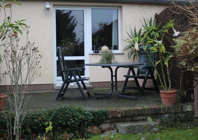 Ferienwohnung und Zimmervermietung Wünsche - Terrasse