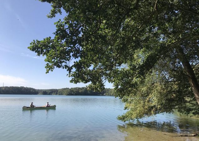 Freizeitaktivitäten auf dem Wurlsee, Foto: Anet Hoppe, Lizenz: TMU GmbH