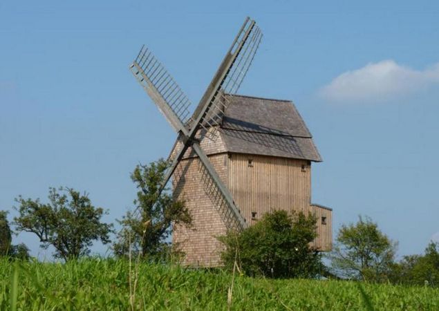 Bockwindmühle Vehlefanz, Foto: K. Rosen, Foto: K. Rosen, Lizenz: K. Rosen Bockwindmühle Vehlefanz, Foto: K. Rosen, Foto: K. Rosen, Lizenz: K. Rosen