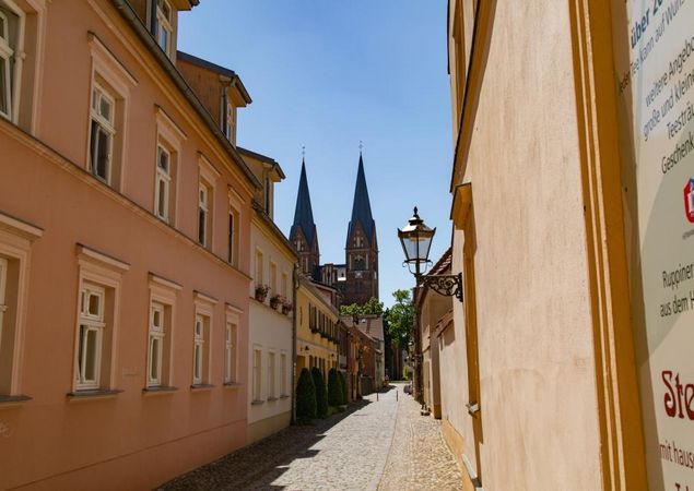 Historischer Stadtkern von Neuruppin, Foto: Steffen Lehmann, Lizenz: TMB - Tourismus-Marketing Brandenburg GmbH