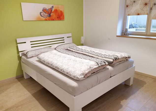 Villa Liselotte FW Waldluft - Schlafzimmer, Foto: Grit Böhse
