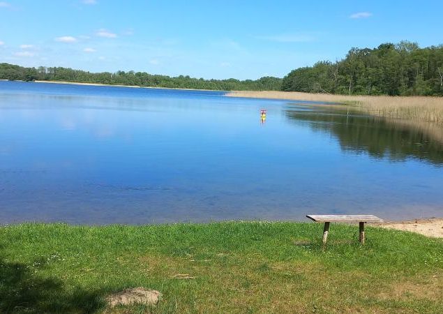 Badestelle am Moderfitzsee in Himmelpfort, Foto: Rhea Knaak, Lizenz: REGiO-Nord Badestelle am Moderfitzsee in Himmelpfort, Foto: Rhea Knaak, Lizenz: REGiO-Nord