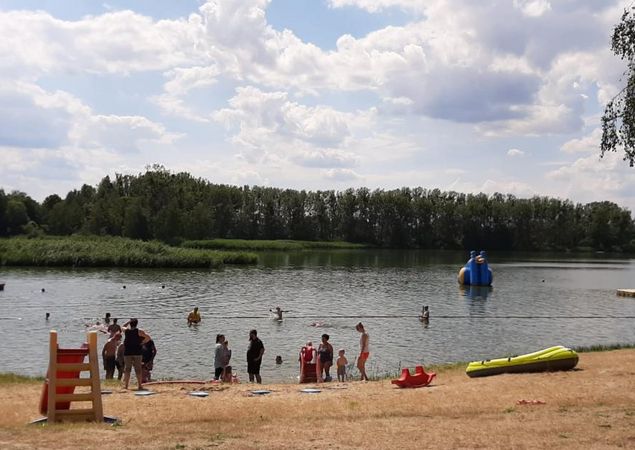 Strand im Waldbad Zehdenick, Foto: Olaf Möser Strand im Waldbad Zehdenick, Foto: Olaf Möser