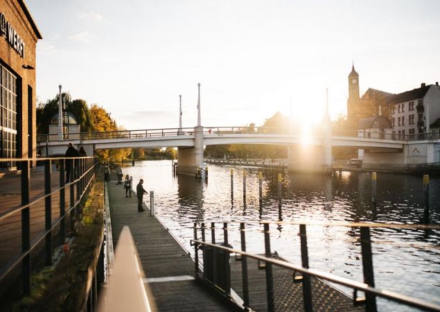 Jahrtausendbrücke Brandenburg an der Havel, Foto: Steven Ritzer, Lizenz: Tourismusverband Havelland e.V.