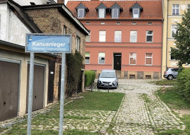 Kanu Ein- und Ausstiegsstelle Fürstenberg/Havel öffentlich, Foto: Jörg Bartz, Lizenz: TV Ruppiner Seenland e.V.
