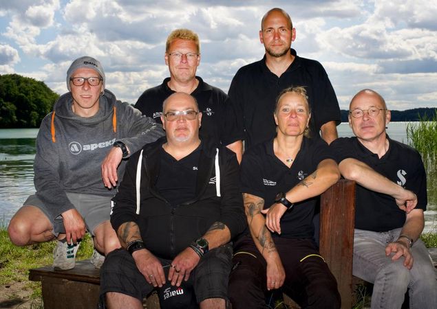 "Für Sie da", Foto: Tauchbasis Stechlin, Lizenz: Tauchbasis Stechlin