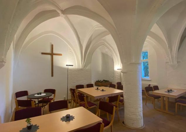 Klostercafé, Foto: Elisabeth Kluge, Lizenz: Tourist-Information Zehdenick