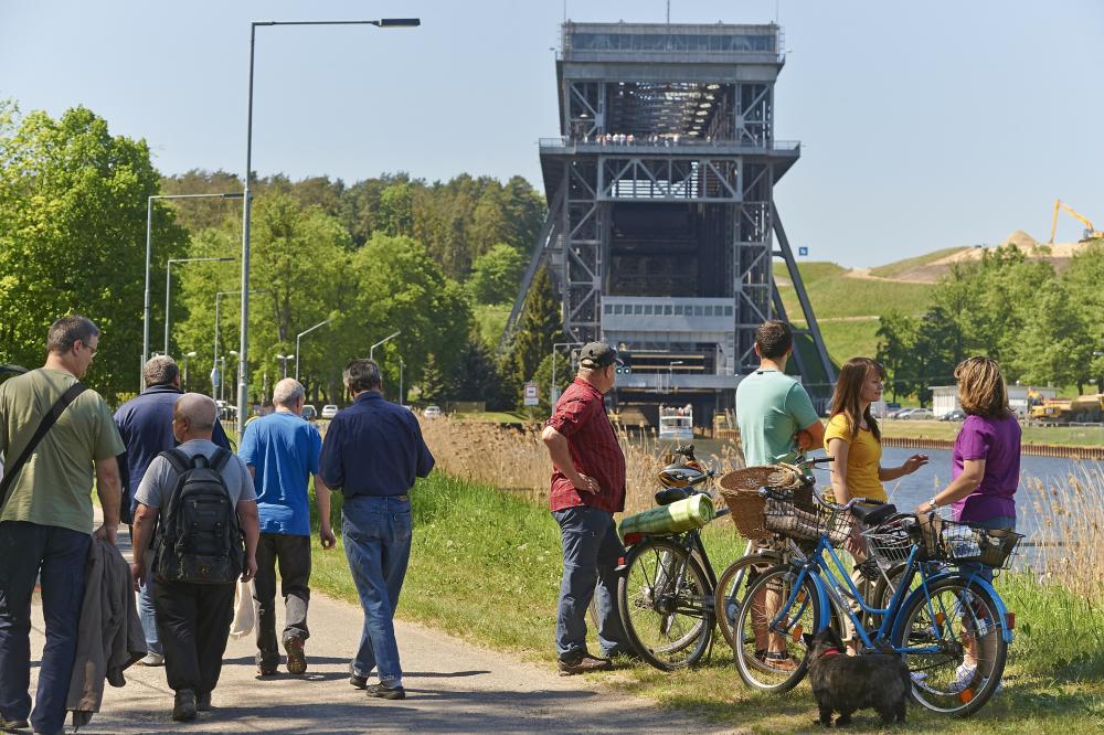 Unterwegs auf dem Treidelweg, Foto: WITO Barnim, Jürgen Rocholl