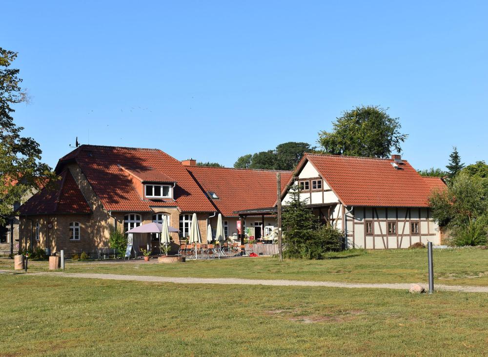 Blick aufs Weihnachtshaus, Foto: Elke Schmälzle