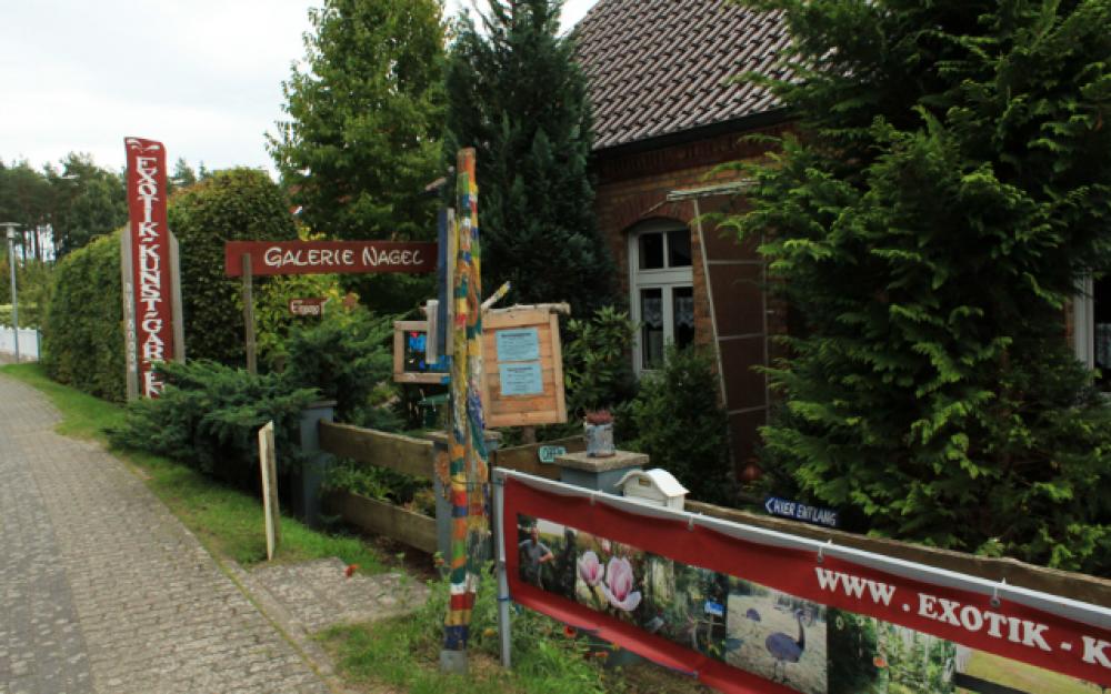 Galerie Nagel im Exotik-Kunst-Garten