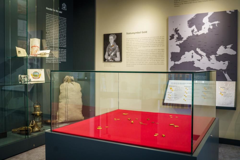 Ausstellung Goldschatz Fürstenberg, Foto: André Wirsig, Lizenz: REGiO-Nord Ausstellung Goldschatz Fürstenberg, Foto: André Wirsig, Lizenz: REGiO-Nord
