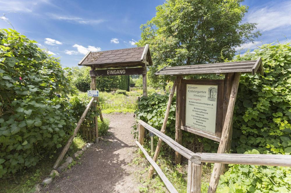 Klosterkräutergarten Himmelpfort, Foto: Steffen Lehmann, Lizenz: TMB