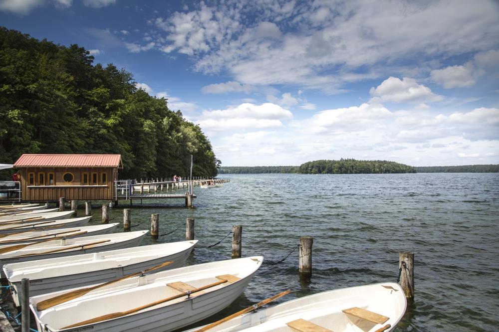 Anleger Am Stechlinsee, Foto: Steffen Lehmann, Lizenz: TMB-Fotoarchiv